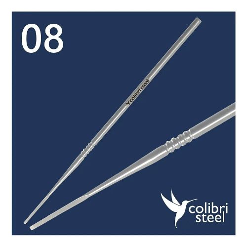 Wide chisel with 2 mm wide edge, Colibri 08