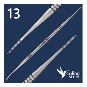 Kétvégű körömszélreszelő, 14 cm, Colibri 13 (5 mm)