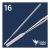 Extra széles véső, 3 mm széles éllel, COLIBRI STEEL (11-05-016)