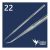 Mikroreszelő körömszélhez, COLIBRI STEEL (11-05-022)
