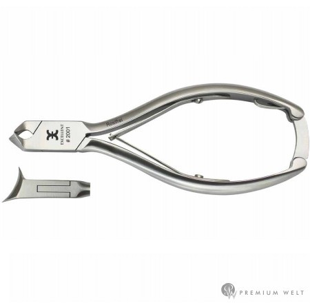 Kopfstück, Vollkopf, 14 cm/23 mm, mit Doppelblattfeder, Vorzüglich