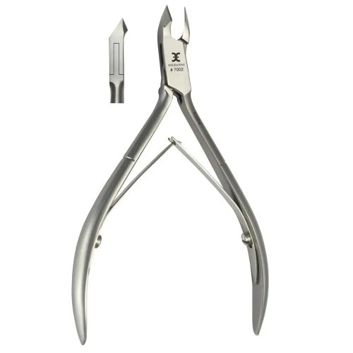 Skin nippers with double leaf spring, 10cm/4,5 mm, Excellent