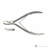 Skin nippers with double leaf spring, 10cm/4,5 mm, Excellent