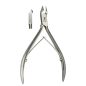 Leather hips with double leaf spring, 11cm/6 mm, Excellent