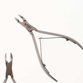   Diabéteszes bőrcsípő, lekerekített, dupla laprugóval 11 cm/10 mm - Rhein