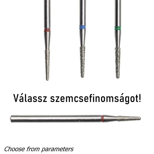 Diamond spear grinding head, coarse, 1.8 mm, IQNails