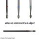 Diamant-Kleinkugelschleifkopf, fein, 2,3 mm, IQNails