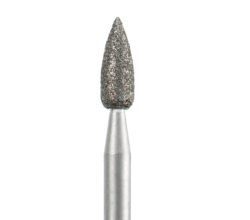Gyémánt csiszolófej, orosz manikűrhöz, közepes, 3 mm, ACURATA