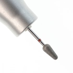   Gyémánt csepp csiszolófej, legömbölyített, finom, 5,5 mm