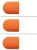 Sanding cap, medium, 7 mm, Lukas Orange, 10 pcs
