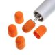 Sanding cap, coarse, 10 mm, Lukas Orange, 10 pcs
