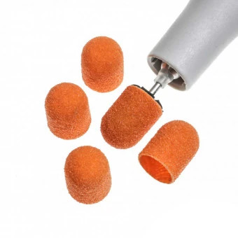 Grinding cap, coarse, 13 mm, Lukas Orange, 10 pcs