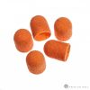Grinding cap, coarse, 13 mm, Lukas Orange, 10 pcs