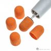 Sanding cap, medium, 13 mm, Lukas Orange, 10 pcs
