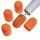 Sanding cap, coarse, 16 mm, Lukas Orange, 10 pcs