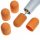 Sanding cap, fine, 16 mm, Lukas Orange, 10 pcs