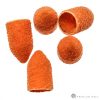 Sanding cone, medium, 7 mm, Lukas Orange, 10 pcs