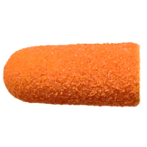 Abrasive cap, long, coarse, 11 mm, Lukas Orange, 10 pcs