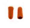 Sanding cap, long, fine, 5 mm, Lukas Orange, 10 pcs
