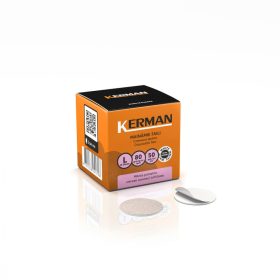   Lágyított csiszolókorong, 25 mm, 80 grit/extra durva,Kerman,50db