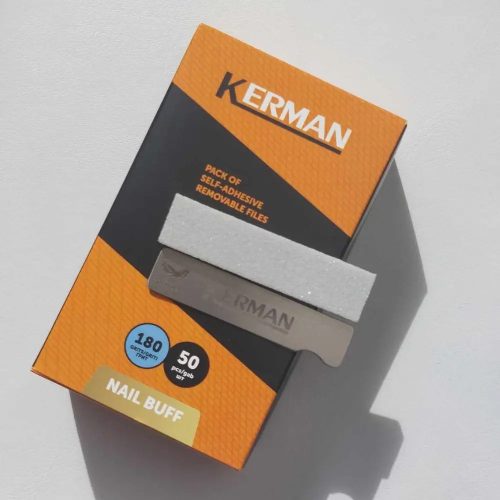 Auswechselbarer Pufferblock 17x70 mm, 180er Körnung/Mittel (KERMAN) 50 Stück