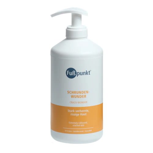 Fusspunkt® CRACK MIRACLE - makes even the driest feet soft again, 500 ml (40-02-001)