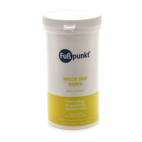 Fusspunkt® ÁPOLÓKRÉM (500 ml) - Vitaminos ápolókrém száraz, igénybevett bőrre, tejjel, mézzel (40-02-020)