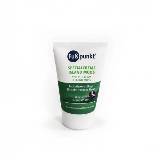 Fusspunkt® SPECIAL ICELAND MOSS BASED cream cares for very dry and irritated feet, 30 ml (40-02-031)