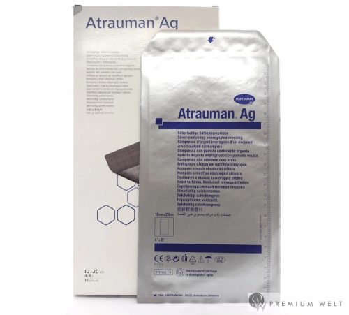 Atrauman AG Silver silver bandage, Harmann, 10x20cm, 1 sheet