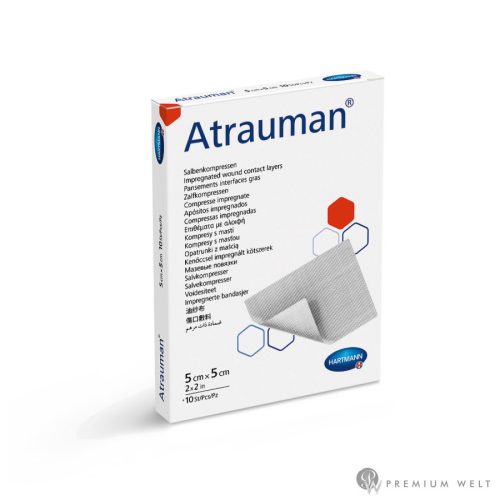 Atrauman smear wound dressing, Harmann, 5x5 cm, 1 sheet