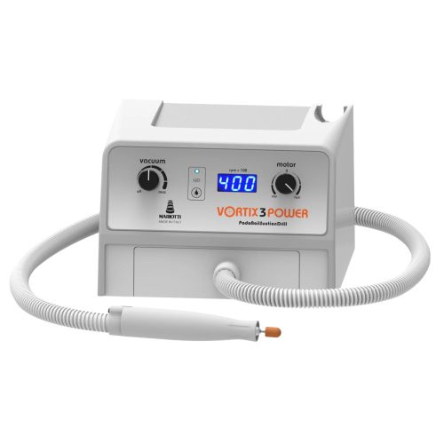 Vortix 3 Power Porelszívós pedikűrgép, 1+1 ajándék porgyűjtőzsákkal