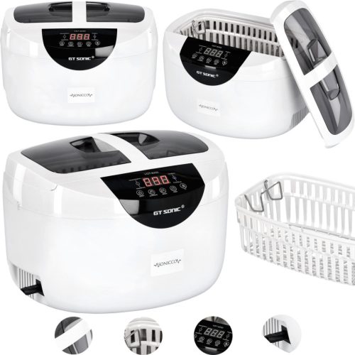 GT Sonic Professional ultrasonic cleaner with 2.5 litre tank (VGT-6250)