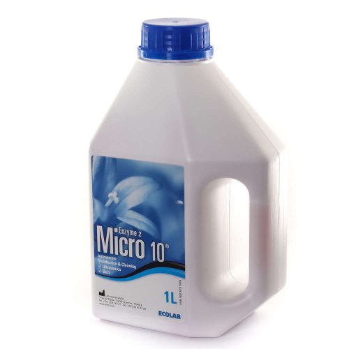 Micro10 Enzyme 2 eszközfertőtlenítő, frézerfertőtlenítő koncentrátum, környezetbarát, 1 liter (61-01-004)