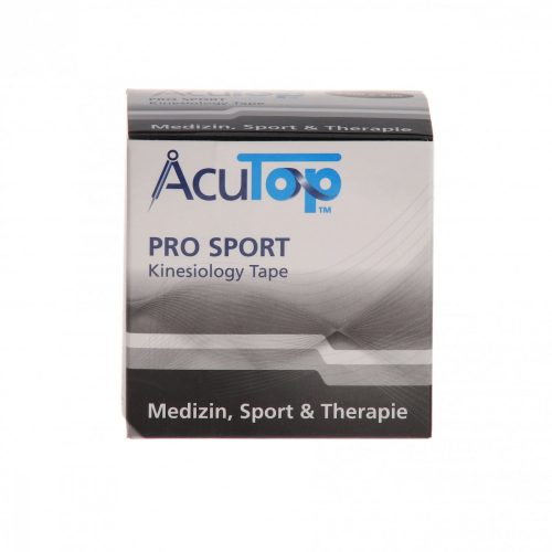 Pro Sport kinesiology patch, Acutop, black, 5 cm x 5 m