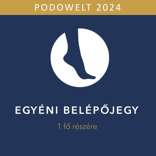 PODOWELT 2024 konferencia - Egyéni belépőjegy - Early bird (08.31-ig)