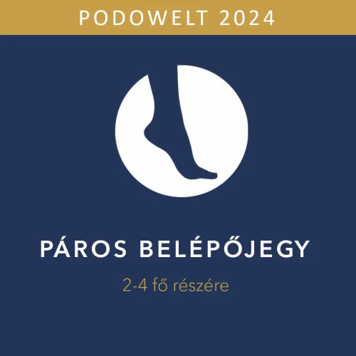 PODOWELT 2024 konferencia - Páros belépőjegy kedvezménnyel (2-4 fő)