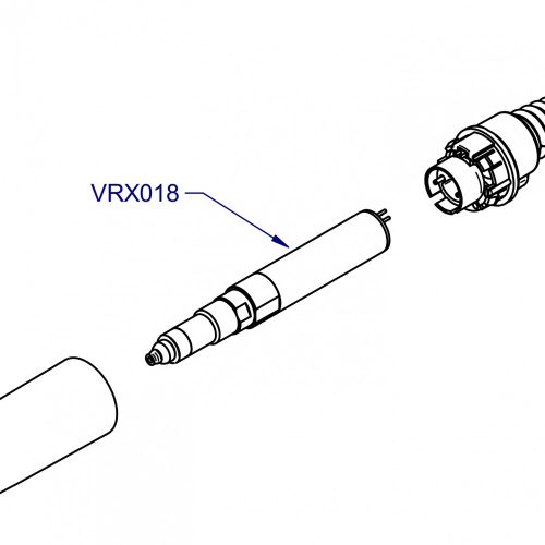 VRX018| VRX3 kéziegység motor+tokmány szerelvény