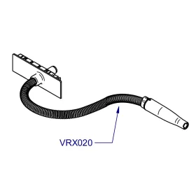 VRX3/VRX4 cső és kéziegység
